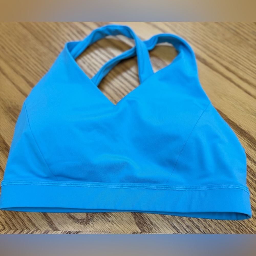 Women's Lululemon Blue Sports Bra